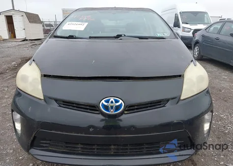 2012 Toyota Prius Three z USA, uszkodzony, nr VIN JTDKN3DU5C1488675
